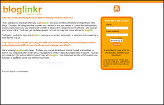bloglinkr Screenshot
