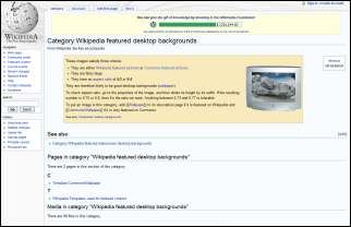 Wikipedia Featured Desktop Backgrounds Screenshot